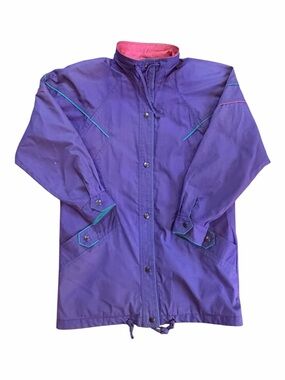 Vintage Purple Jacket with Pink Lining